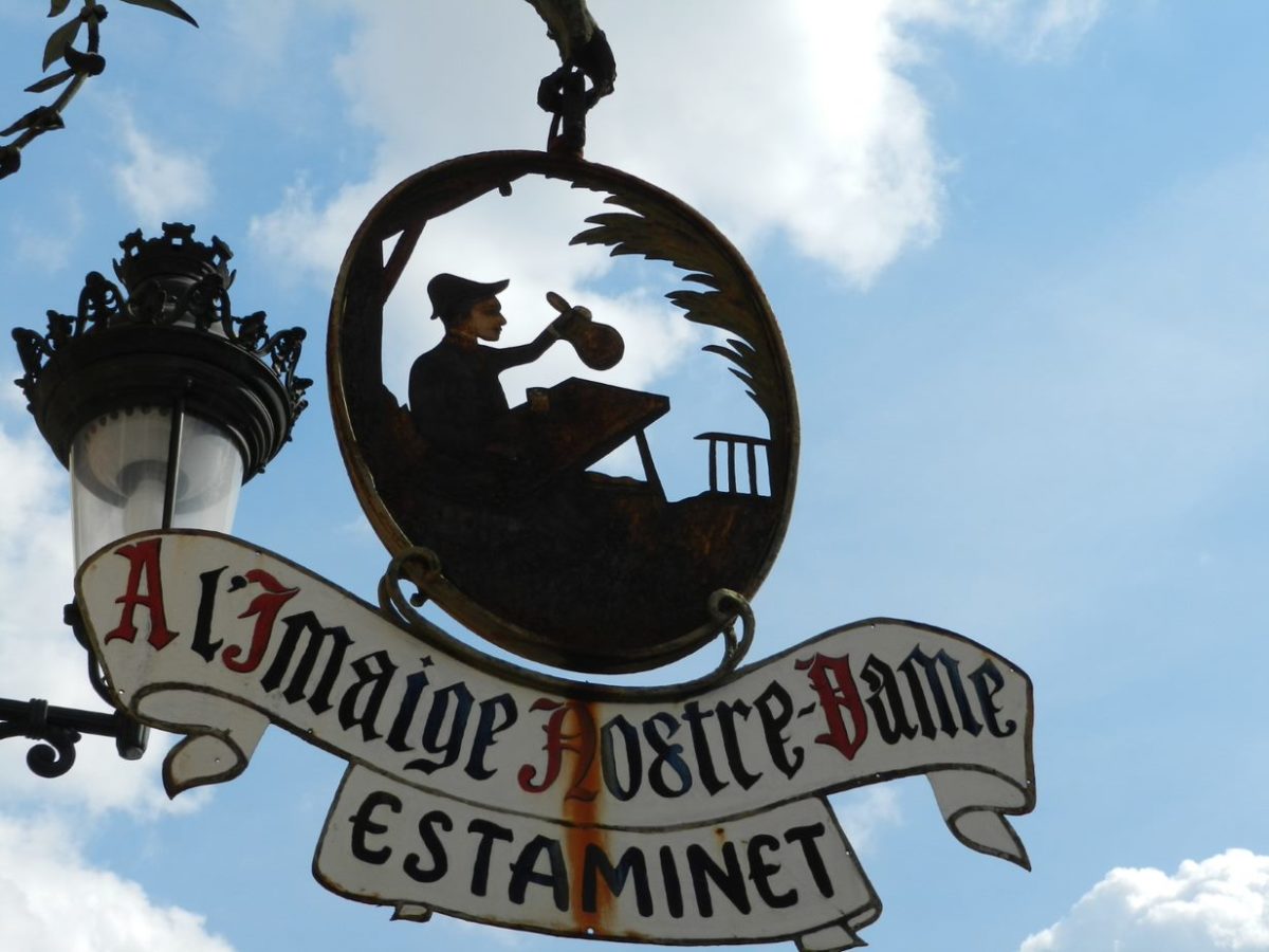 enseigne d'estaminet