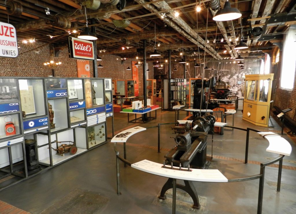 Vue générale de l'exposition permanente.