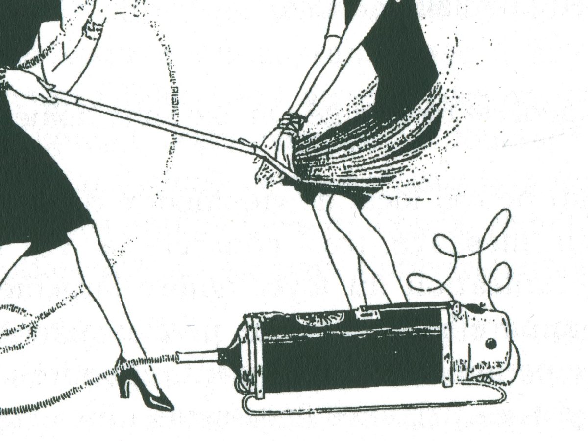 extrait d'une ancinne publicté pour un aspirateur Electrolux
