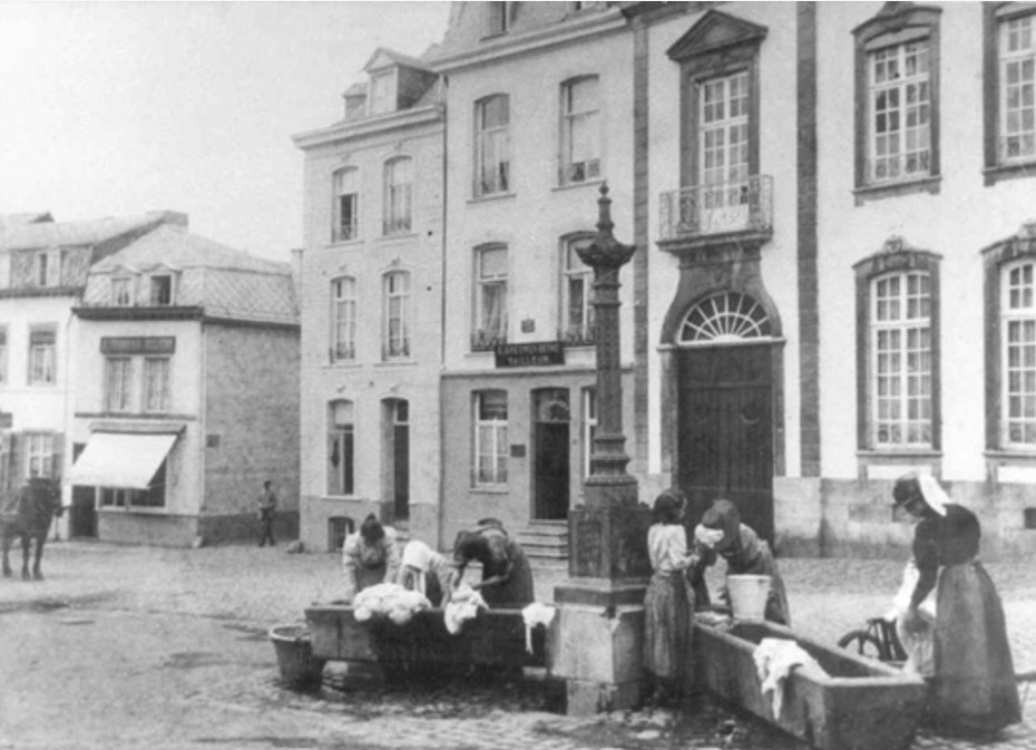 Blanchisseuses à Spa, vers 1890 (Musée de la Lessive, Spa)