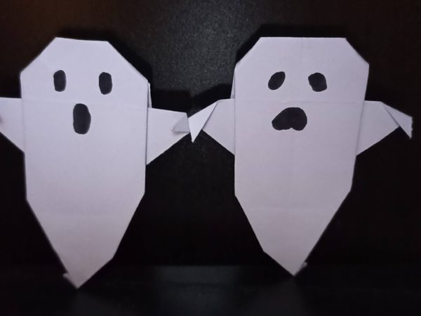 fantômes en origami
