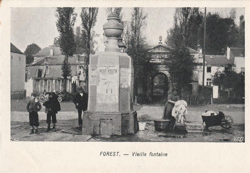 Lavandière à Forest, s.d.